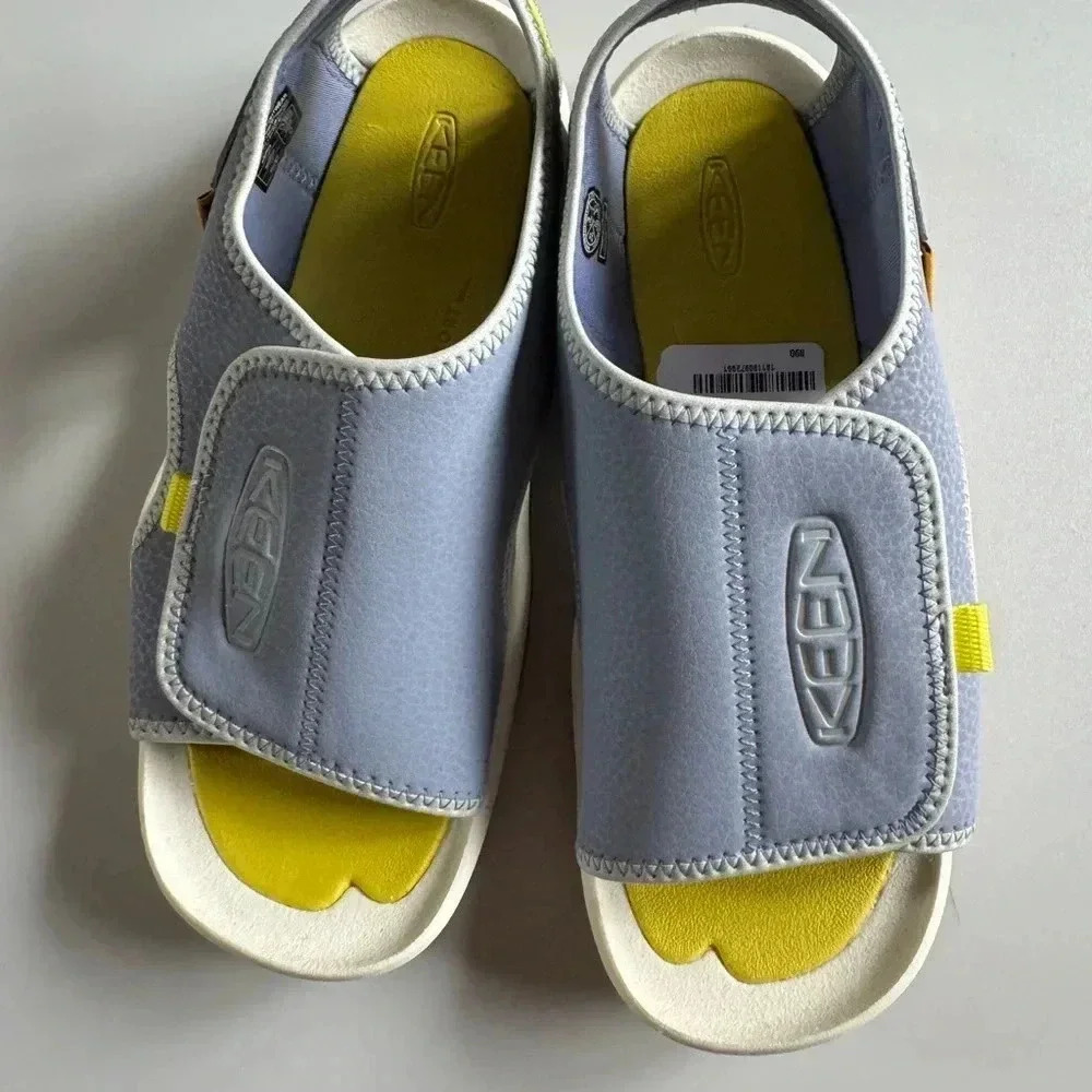 KEEN Child Big Kid Size 3 Knotch River Open Toe Sandal Heather/Evening P…